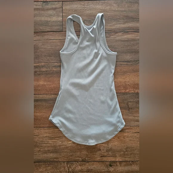 Gray Racerback Tank - Picture 2 of 4